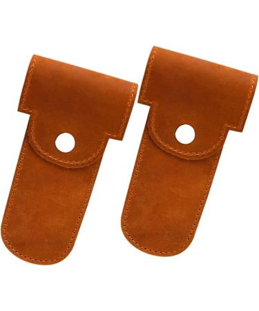 Beavorty 10 PTH Leather Razor Case - Stylish Storage for Men's Baldness Razors & Accessories | Portable Handbag Solution - Buy Online on GoSupps.com