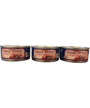 Pinoy Style Liver Spread 78 g Set of 3 - Buy Online on GoSupps.com