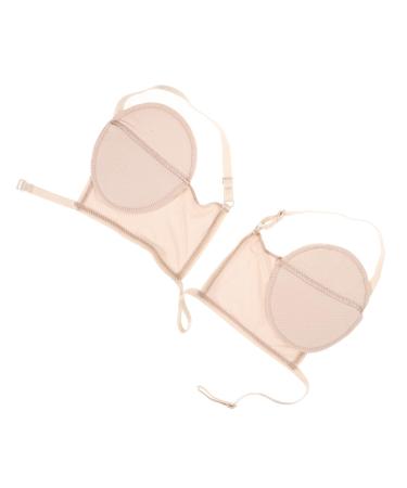 minkissy minkissy Underarm Sweat Pad - Women's Underarm Pad - Soft and Breathable Reusable for Workouts Running Yoga and Sports - Cream Beige