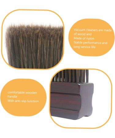 Angoily Neck Brush Duster Soft Bristle Cleaning Beard Brush Barber Supplies Hairdressing Cleaning Brush Hair Cleaning Brush Hairdressing Brush Tool Soft Fur Beech - Buy Online on GoSupps.com