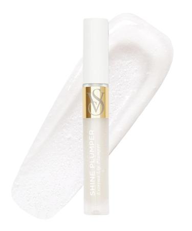 Victoria's Secret Shine Plumper Extreme Lip Plumper in Crystal Clear Plumping Lip Gloss for Women with Marine Collagen Microspheres Lip Treatment