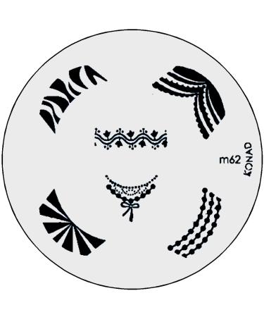 Premium KONAD Stamping Nail Art Set - 8 Stencils + 1 Stamper/Scraper | International Shipping Available - Buy Online on GoSupps.com