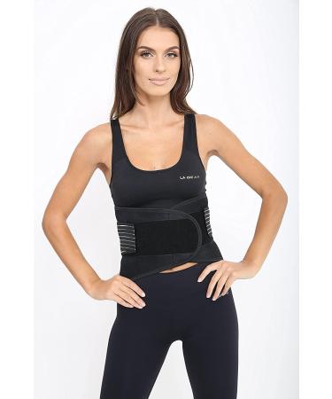 Buy Deluxe Double-Pull Neoprene Lumbar Support Belt | XX-Large Lower Back Support Brace for Exercise - International Shipping Available - Buy Online on GoSupps.com
