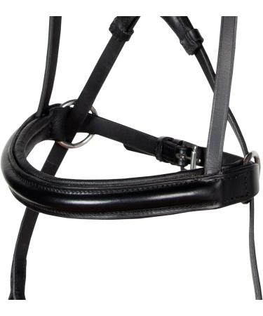 Heinick-Reitsport Bitless Bridle | Crossunder Crossover | Black Glow Series for Warmbloods - International Shipping Available - Buy Online on GoSupps.com