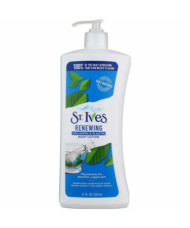 St Ives Skin Renewing Body Lotion 21oz - Moisturizing Skincare Essential - Buy Online on GoSupps.com