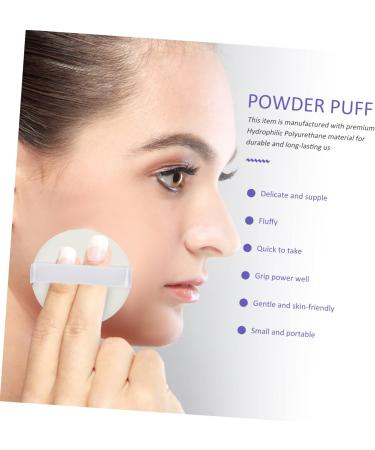 POPETPOP 5 Sets puff triangle powder puff puffs for sponge esponjas para maquillaje beauty puffs foundation puffs non latex Hydrophilic non-latex makeup foundation Miss purple - Buy Online on GoSupps.com