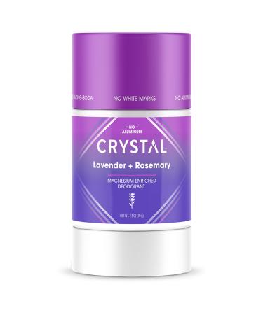 Crystal Body Deodorant Magnesium Enriched Deodorant Lavender + Rosemary 2.5 oz (70 g)
