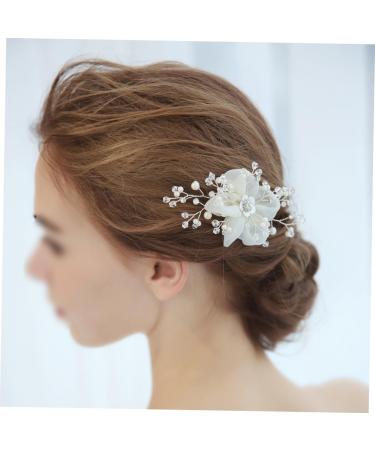 FRCOLOR Crystal Hair Comb Tiara Bridal Hair Comb Decor Hair Comb Decorate Bride Wedding - Buy Online on GoSupps.com