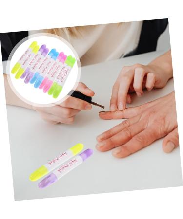 Gatuida Lot de 10 Stylos Dissolvants pour Vernis Ongles Moyen Taille Correcteurs Contours des Ongles Portables et Rechargeables pour Soins Manucure Professionnelle et Domestique  - Buy Online on GoSupps.com