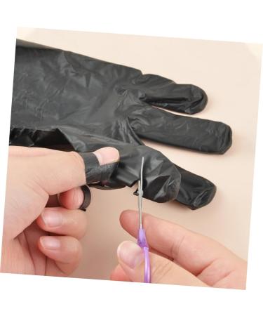 Healeved 1 Set Uv Protection Tape Nail Nail Molding Gel Nail Art Supplies Nail Art Tape Black Nail Building Gel Uv Tape Nail Gel Nail Art Uv Gloves Paper Fingerless Accessories - Buy Online on GoSupps.com