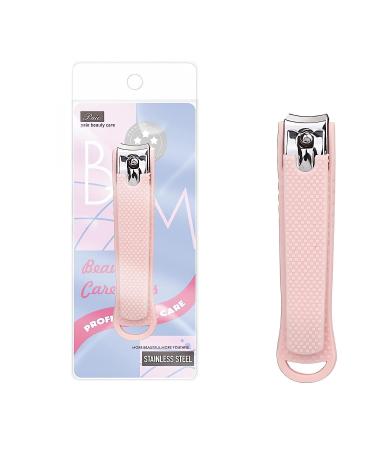 Nail Clipper Manicure Set Nail Clippers Set Sharp Stainless Steel Fingernail and Toenail Clipper Pink Large Nail Cutter