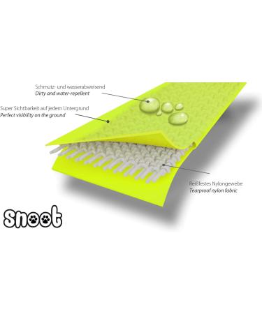 Buy 5m Neon Yellow Dog Leash with 2 Carabiners & D-Ring - Soft Grip Extra Narrow Dirt & Water-Repellent for Small Dogs | International Shipping - Buy Online on GoSupps.com