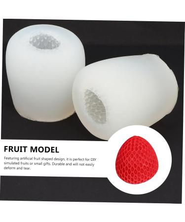 ABOOFAN 4 Pcs Silicone Mold Fruit Handrail End Caps Desserts Molds Biscuit Chocolate - Buy Online on GoSupps.com