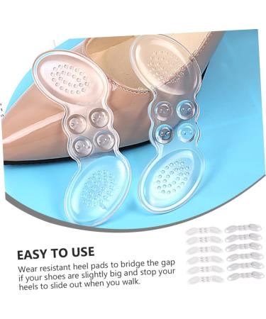 Didiseaon Butterfly Heel Cushion Pads - 6 Pairs Invisible Gel Heel Grips for Shoes - Comfortable Wear-Resistant & Perfect for Girls - Buy Online on GoSupps.com