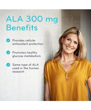 Alpha Lipoic Acid 300 mg - Buy Online on GoSupps.com