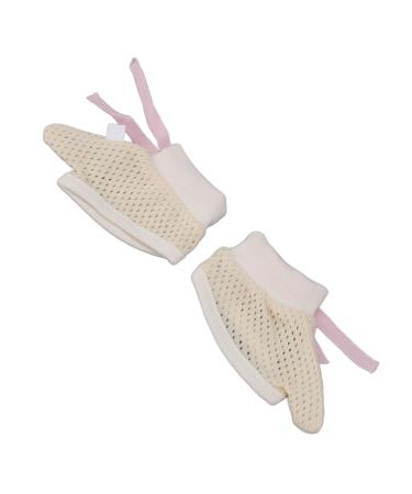 Adjustable finger gloves for sucking babies with a breathable soft knit-thumb protection help to stop the finger sailing (m)