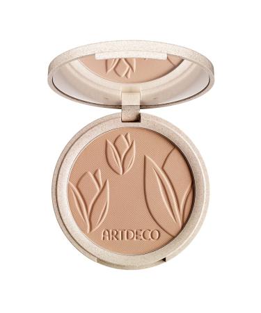 ARTDECO Natural Finish Compact Foundation - Sustainable compact powder mattifying - 1 x 7.5 g 7.5 g (1 pack) 3 - warm honey - Buy Online on GoSupps.com