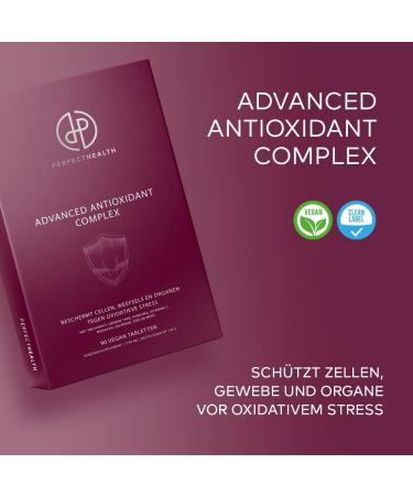  Perfect Health Perfect Health Antioxidant Resveratrol 100mg - Curcumin C3 Complex & Bioperine - For Heart Skin and Joints - Vinitrox & Green Tea - 30 Vegetarian Tablets - Buy Online on GoSupps.com