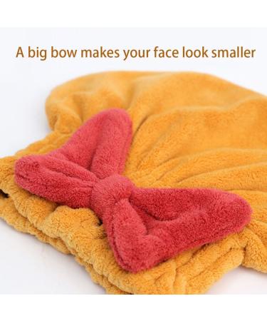 DLZMO Super Absorbent Hair Towel Wrap for Wet Hair - Ideal Hair Shower Wrap for All Hair Types (Style B Purple - Buy Online on GoSupps.com