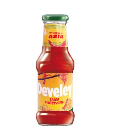 Develey Develey Gluten-Free Spicy Chili Salsa Sharp Table Sauce Ideal for Tacos 250ml Glass Bottle