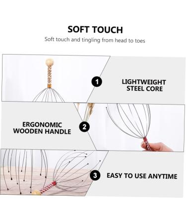 Fomiyes 6-in-1 Hand Scrubber & Scalp Massager Brush | Multifunctional Tool for Scalp Care & Relaxation - Buy Online on GoSupps.com
