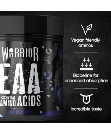 Buy Warrior EAA Blue Raspberry - Essential Amino Acids for Optimal Performance | Fast International Shipping - Buy Online on GoSupps.com