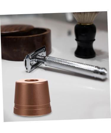 Iwowhero Metal Razor Holder & Shaving Stand - Portable Shaving Rack for Men - Premium Razor Plane Base - Buy Online on GoSupps.com