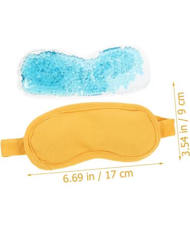 Ipetboom 3 Sets Gel Eye Mask Travel Eye Patch Blindfolds for Kids Cold Compress Eye Mask with Adjustable Strap Eye Relief Cold Eye Pads Eye Cooling Pad Cotton Goggles Elasticity - Buy Online on GoSupps.com