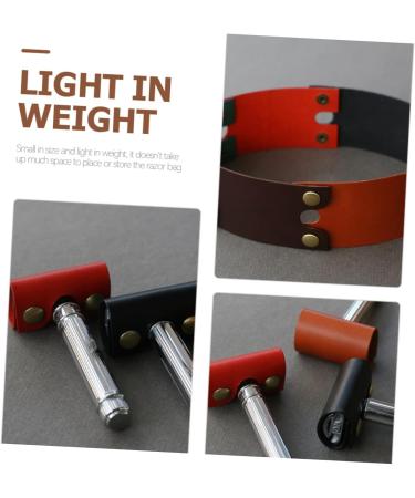 Frcolor 3-Style Razor Case - Scratch-Resistant Manual Razor Cover | Safety & Protection for Harry Razor | Premium Synthetic Leather Accessories - Buy Online on GoSupps.com