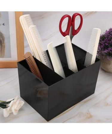 Barber Shop Hairdressing Tools Storage Box Organizer Scissors Comb Holder Portable Lightweight ABS Material Large Capacity with Non-Slip Bottom Pad Improve Work Efficiency  - Buy Online on GoSupps.com