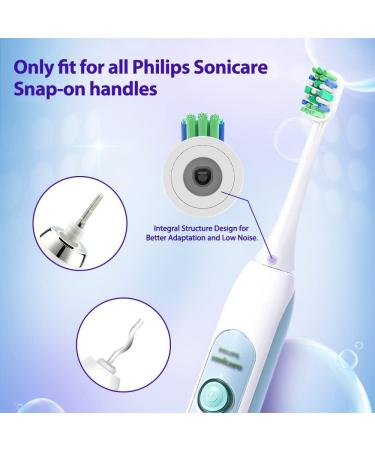 NEDIFON Replacement Toothbrush Heads for Philips Sonicare - Pack of 8 Medium to Soft Electric Brush Head Refills for DiamondClean, ProtectiveClean, EasyClean 4100, 5100, 6100 HX6250 - Buy Online on GoSupps.com