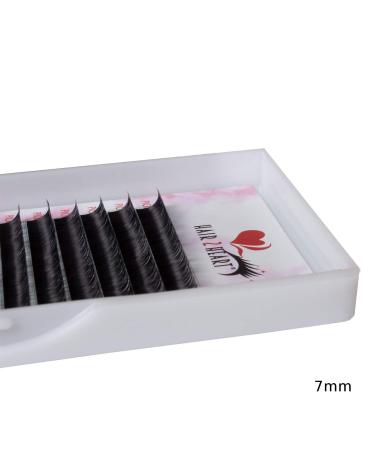 Buy hair2heart B-Curl 0.05 Silk Fake Lashes - 7mm False Eyelashes for Stunning Looks | International Shipping Available - Buy Online on GoSupps.com