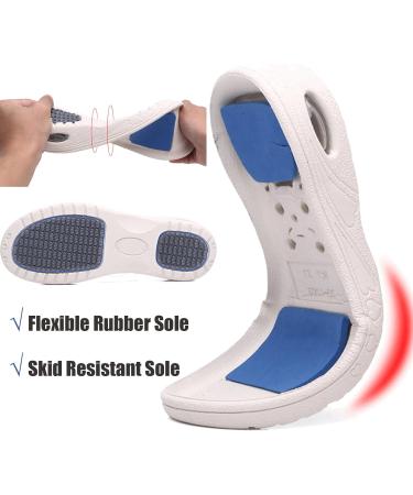Blue Diabetic Shoes for Women | Wide Width Edema Sneakers for Swollen Feet | Elderly Walking Shoe with Velcro | Lightweight Non-Slip Breathable - Buy Online on GoSupps.com