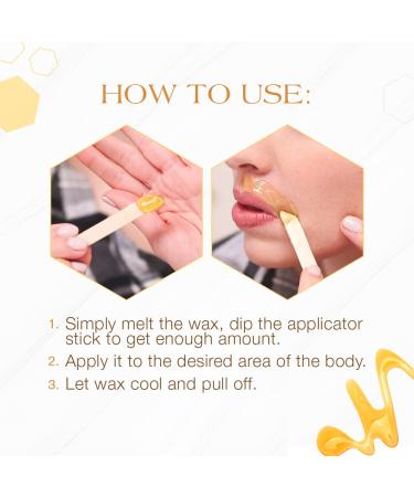 GiGi Accu Edge Small Wax Applicators 100 Pieces | Hair Removal Tools - Buy Online on GoSupps.com