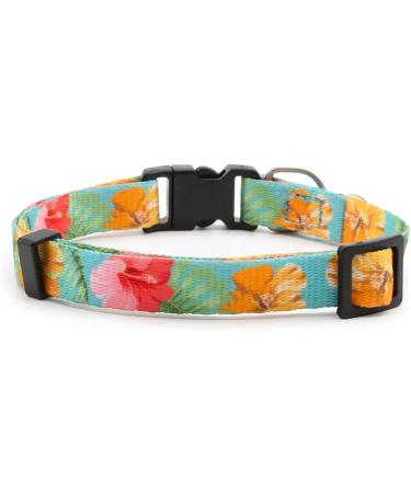Max & Molly Adjustable Smart ID Cat Collar - Hibiscus Print | Safety Bell & Breakaway Buckle Included - Buy Online on GoSupps.com