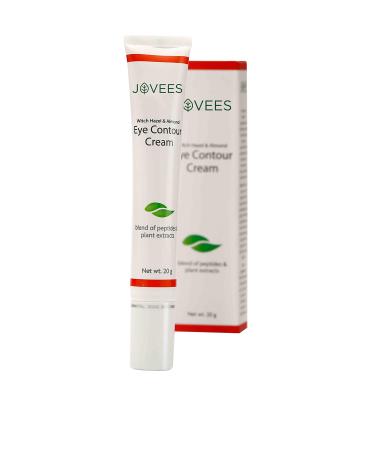 Jovees Eye Contour Cream with Hazel & Almond Remove Dark Circles & Puffiness 20gm