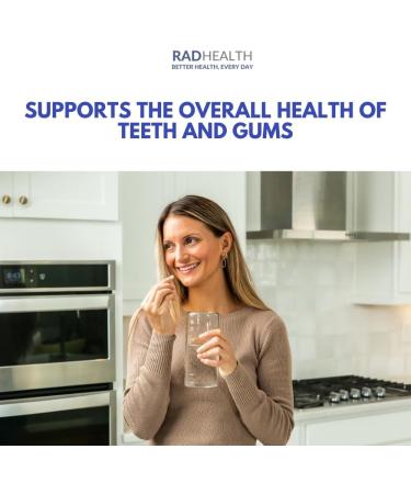 Rad Mouth: Prevent Gum Recession Strengthen Teeth & Reduce Sensitivity - Shop Internationally - Buy Online on GoSupps.com