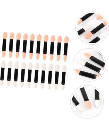 Housoutil 20pcs Professional Double- End Eyeshadow Brushes Eyeshadow Brush Kit Eye Shadow Brush Disposable Set - Buy Online on GoSupps.com