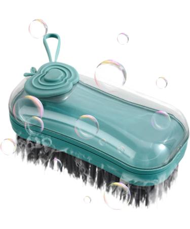 Shakven Soap Dispenser Brush | Safe Dishwashing Brush - Kitchen Scrubber Brush Multifunctional Dishwashing Brush Shoe Brushes for Clothes Dishes Red - Buy Online on GoSupps.com