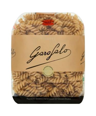 GAROFALO Garofalo Fusilli Pasta Organic Whole Wheat 500 g - Pack of 6