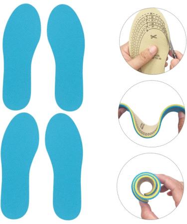 NOLITOY Child Shoe Insoles - Cuttable Plantar Cushion Inserts for Comfort & Support - Blue Foam for Running & Outdoor Use | Universal Fit - Buy Online on GoSupps.com