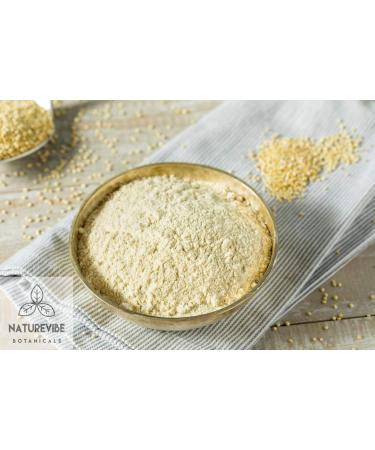 Naturevibe Botanicals Organic Quinoa Flour 2lbs - Non-GMO & Gluten Free - Protein Rich | Packaging May Vary - Buy Online on GoSupps.com