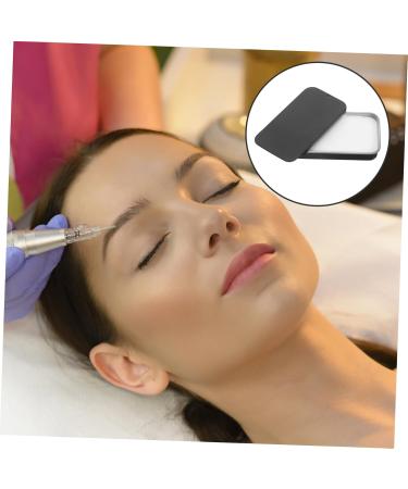 MUSISALY Eyebrow Drawing Eyebrow Makeup Tools Brow Contour Paste Aluminum Box 1 count (Pack of 1) Black - Buy Online on GoSupps.com