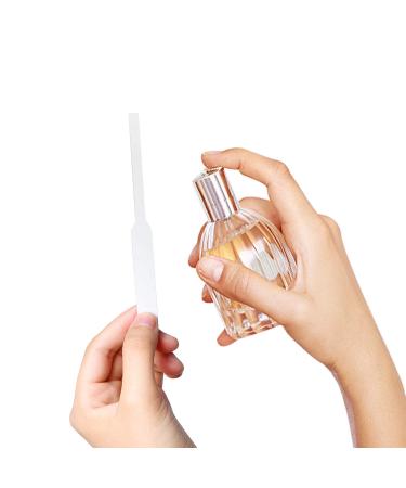 200 Pack Perfume Test Strips - Akamino Disposable White Paper Strips for Fragrances and Essential Oils - Buy Online on GoSupps.com