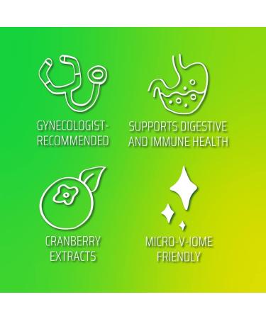 Queen V uT(m) Probiotics - 30ct Capsules for UT Health with 2 Lactobacillus Strains & Cranberry - Buy Online on GoSupps.com