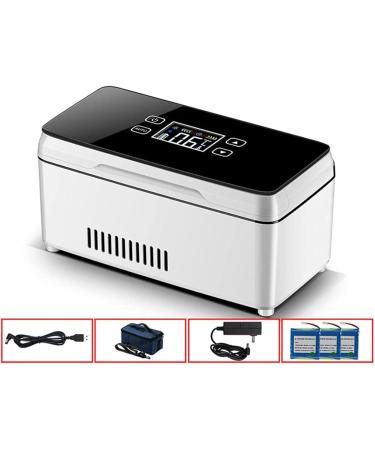 Insulin Cooler Case USB Mini Medicine Refrigerator Portable Insulin Cooler Box 13600mAh Battery&Bag Insulin and Other Medicine Refrigeration Rechargeable Refrigerator triplebattery - Buy Online on GoSupps.com