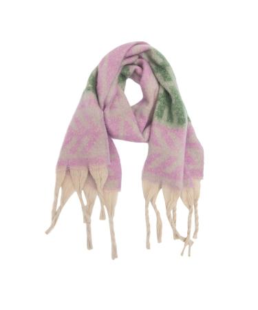 Triangular cloth women Kashmir-scarf winter cotton triangle scarf button cloth women triangular cloth scarf cape neck warmer triangular scarf unit size pink