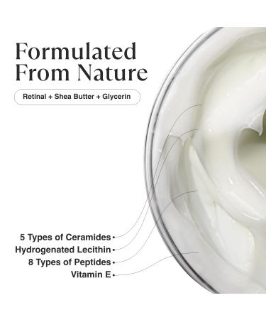 MATKAS Korean Retinol Neck Firming Cream - Tighten & Firm Dehydrated Skin with 8 Peptides Shea Butter & 5 Ceramides for Youthful Neck - Buy Online on GoSupps.com