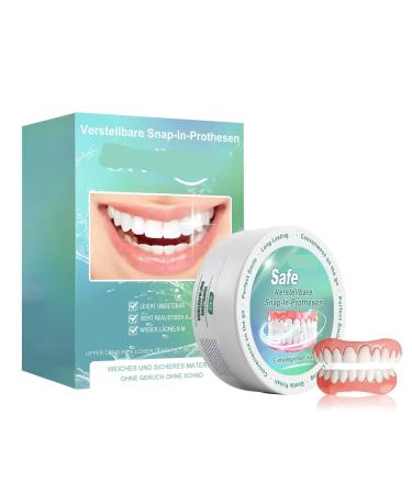 Denture Decoration Kit Oral Care Accessory For Natural Look & Comfort Easy To Use Quick Effect(2PC)