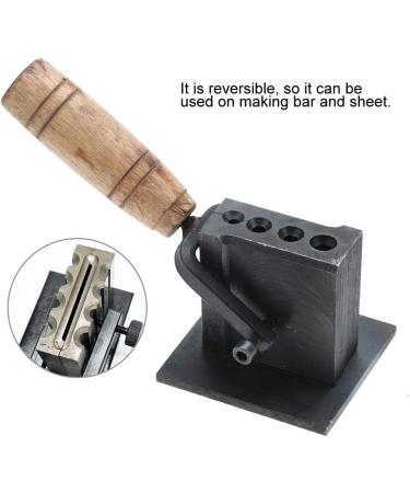 Reversible Jewelry Ingot Mould | Metal Casting Tool for Gold & Silver | 20x8x8cm - Buy Online on GoSupps.com